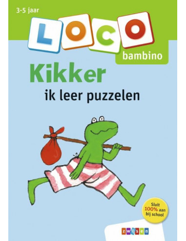 Kikker ik leer puzzelen / 3-5 jaar