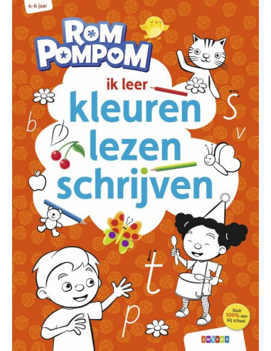 ik leer kleuren, lezen, schrijven