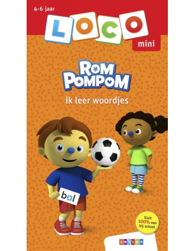 Loco Mini Rompompom ik leer woordjes