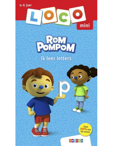 Loco Mini Rompompom ik leer letters