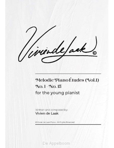 Vivien de Laak Melodic Piano Études For 