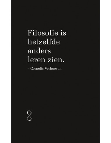 Notitieboekje Filosofie Zwart 5 exemplar