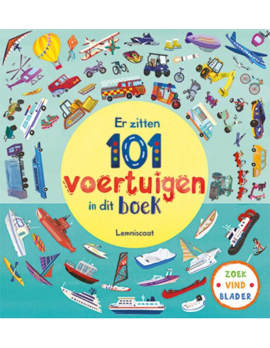 Er zitten 101 voertuigen in dit boek