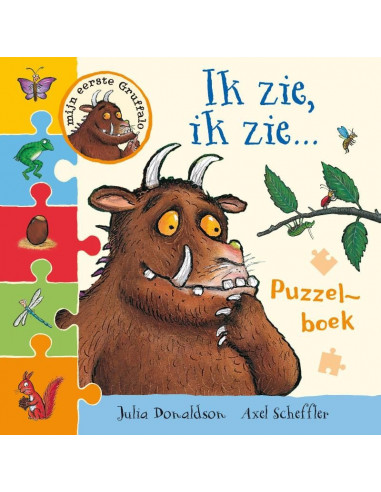 Ik zie, ik zie.. Gruffalo puzzelboek