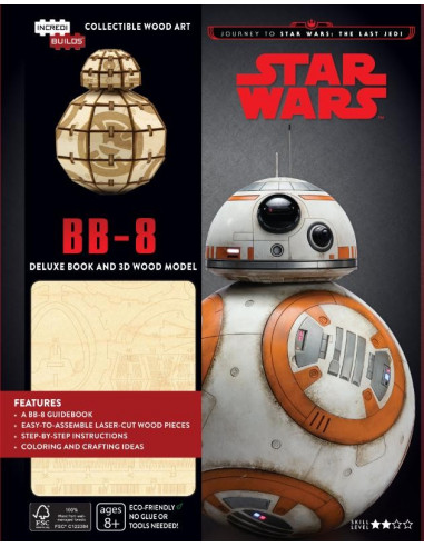 Star Wars BB-8 Deluxe Boek met houten mo