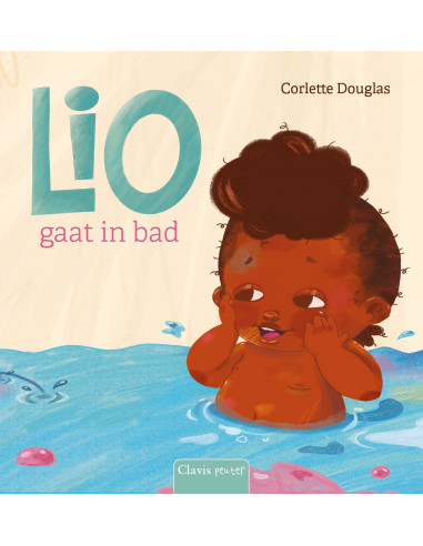 Lio gaat in bad