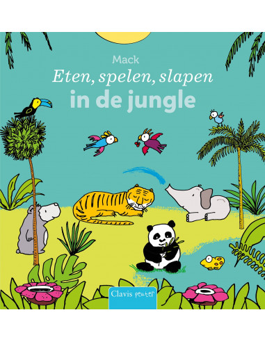 Eten, spelen, slapen in de jungle