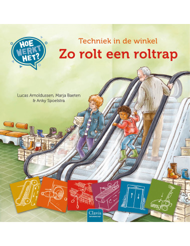 Zo rolt een roltrap