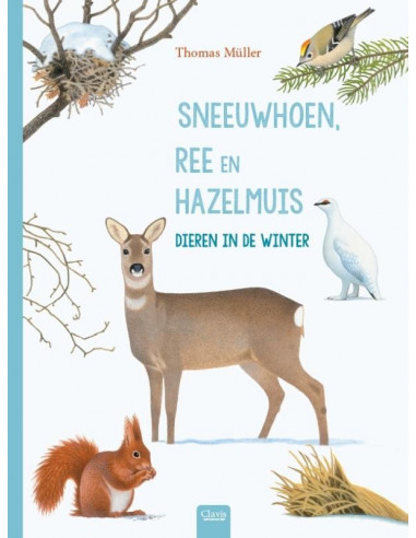 Sneeuwhoen, ree en hazelmuis