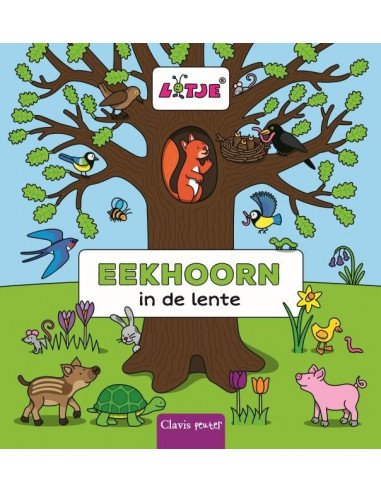 Eekhoorn in de lente