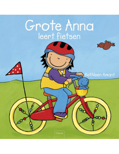 Grote Anna leert fietsen