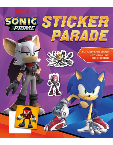 Sonic Prime Sticker Parade