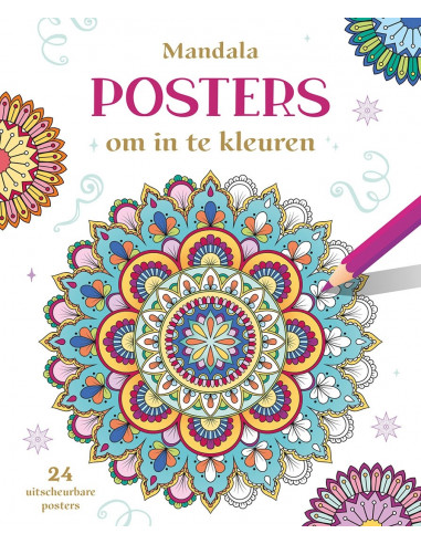 Mandala posters om in te kleuren