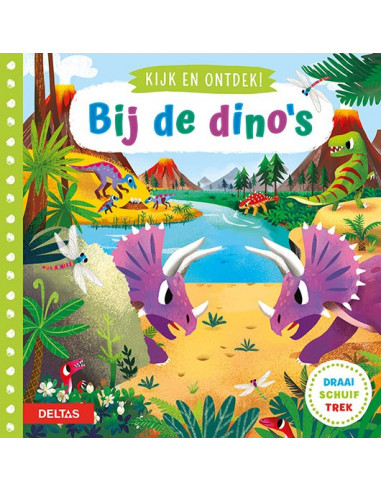 Kijk en ontdek! Bij de dino´s