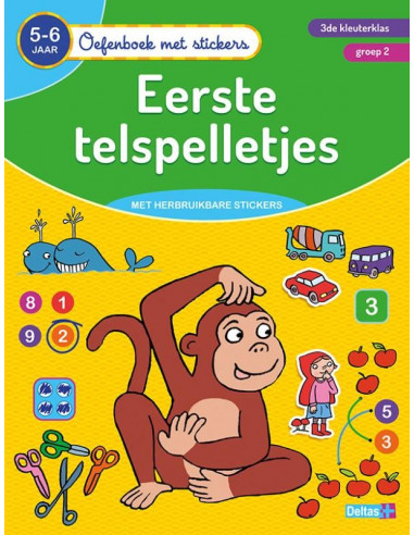 Eerste telspelletjes / 5-6 jaar 3de kleu