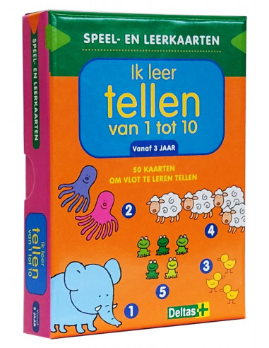 Speel- en leerkaarten - Ik leer tellen v