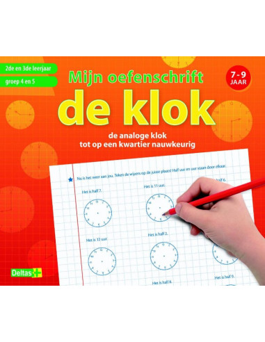 Mijn oefenschrift / de klok