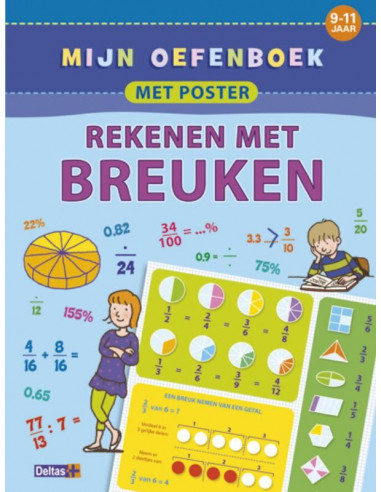 Mijn oefenboek / rekenen met breuken