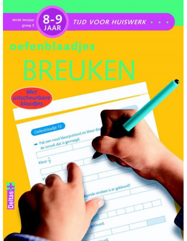 Oefenblaadjes Breuken 8-9 jaar