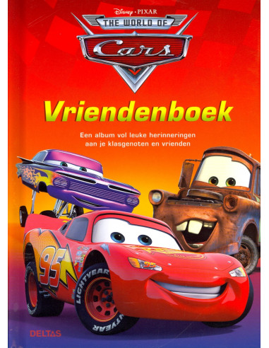 Disney Cars vriendenboek