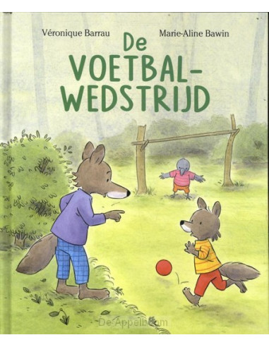 De voetbal-wedstrijd