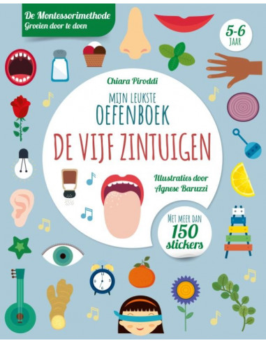 Mijn leukste oefenboek de vijf zintuigen