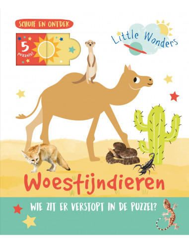 Woestijndieren - Schuif en ontdek