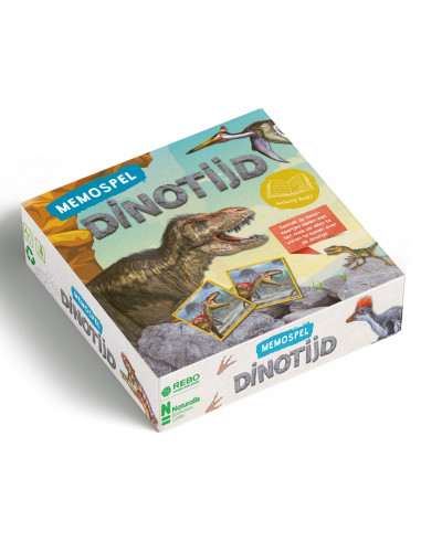 Dinotijd - memospel inclusief boek