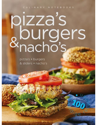 Culinary notebooks Pizza's burgers & nac