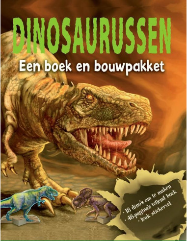 Dinosaurussen, een boek en bouwpakket