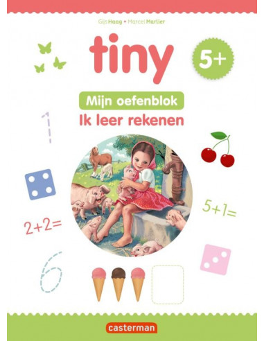 Tiny oefenblok - Ik leer rekenen 5+