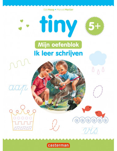 Tiny Oefenblok - Ik leer schrijven 5+