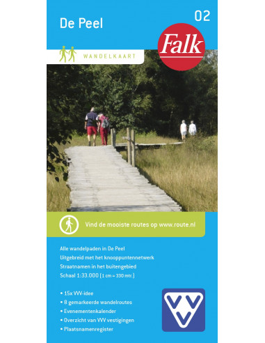 Falk VVV wandelkaart 02 De Peel