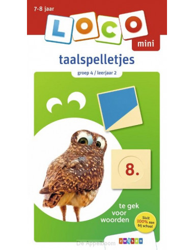 Taalspelletjes / groep 4 leerjaar 2