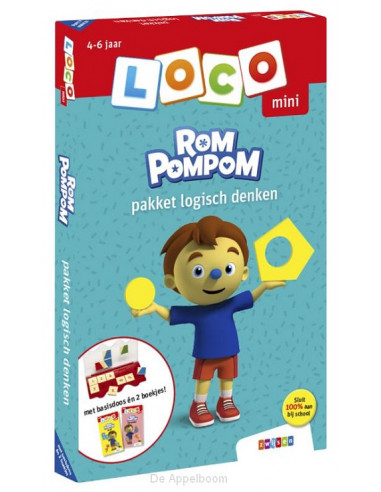 Loco mini Rompompom pakket logisch denke