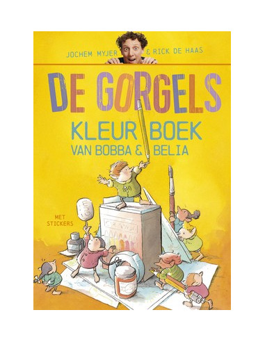 De Gorgels Kleurboek van Bobba & Belia