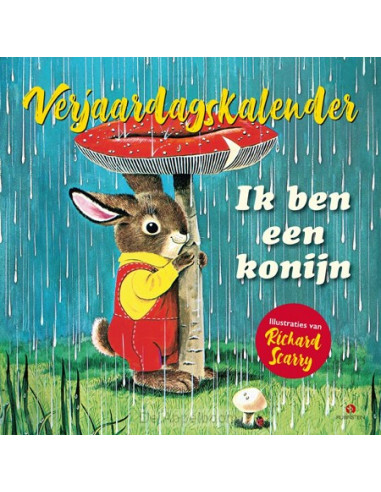 Ik ben een konijn verjaardagskalender