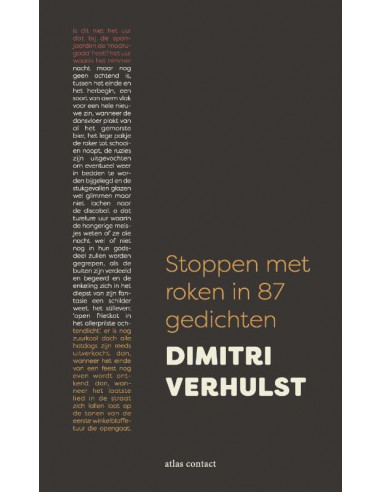 Stoppen met roken in 87 gedichten