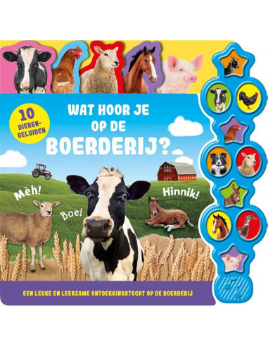 Wat hoor je op de boerderij - geluidenbo