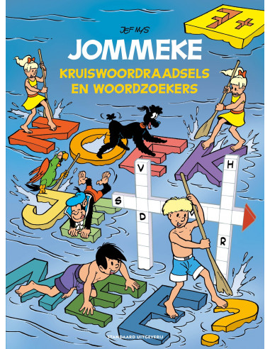 Jommeke Kruiswoordraadsels en woordzoeke