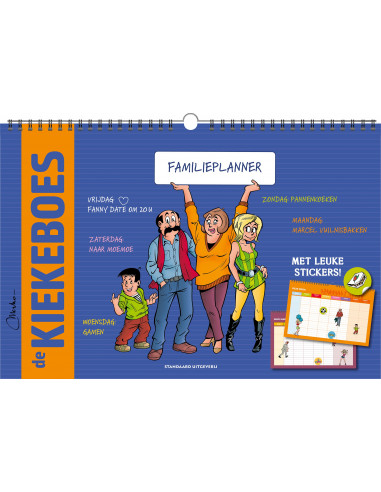 De Kiekeboes Familieplanner