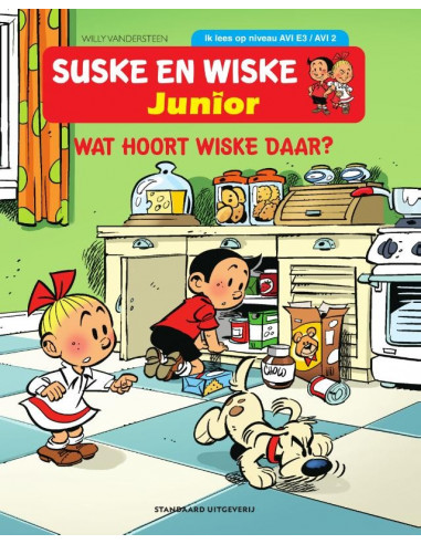 AVI E3 Wat hoort Wiske daar?