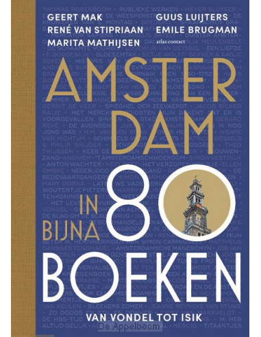 Amsterdam in bijna 80 boeken