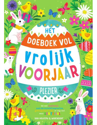 Het doeboek vol vrolijk voorjaarplezier