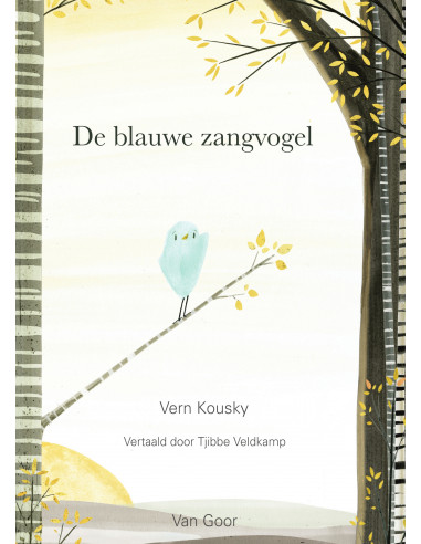 De blauwe zangvogel