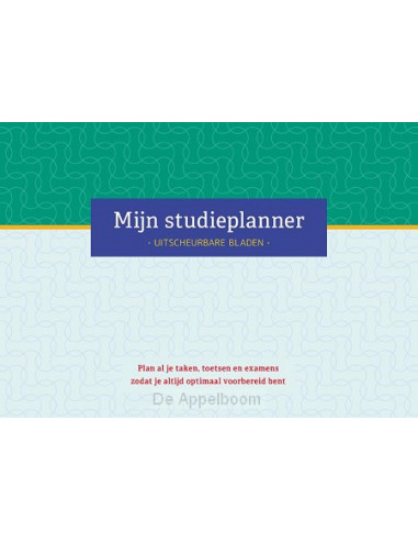 Mijn studieplanner - groen