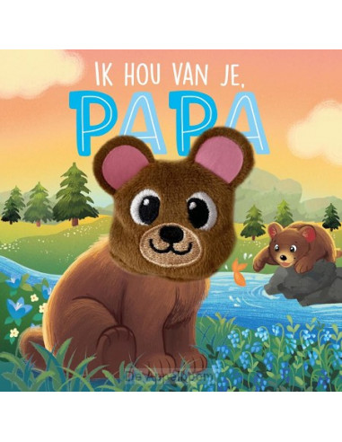 Ik hou van je, papa - Vingerpopboek