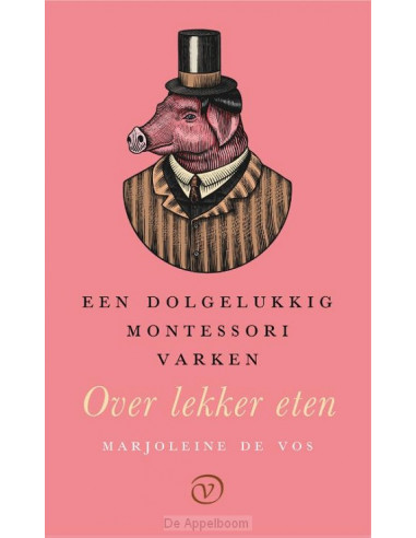 Een dolgelukkig Montessorivarken