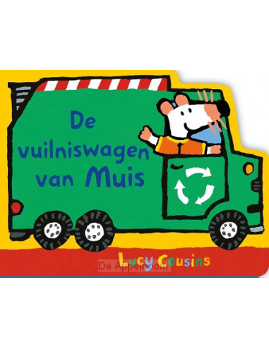 De vuilniswagen van Muis