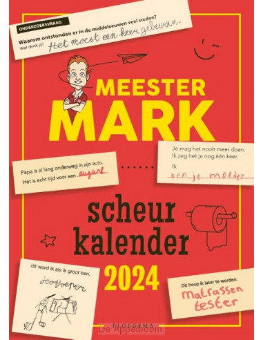 Meester Mark Scheurkalender / 2024